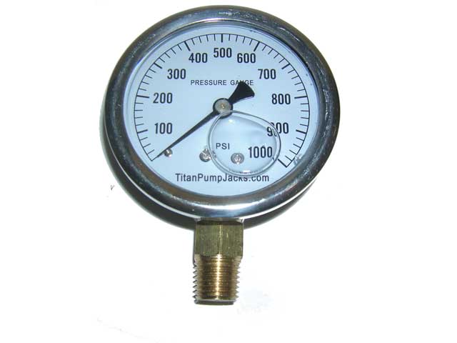 oil field pressure gauge